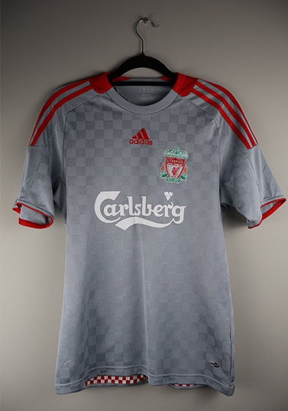 Liverpool FC uittenue 2008/09 (gerrard)